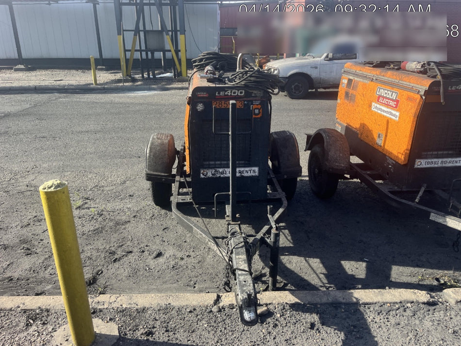 2022 Lincoln Electric LE400 Kubota V1505, Trlr, Cable Rack, Light Kit, ES Decals, T3