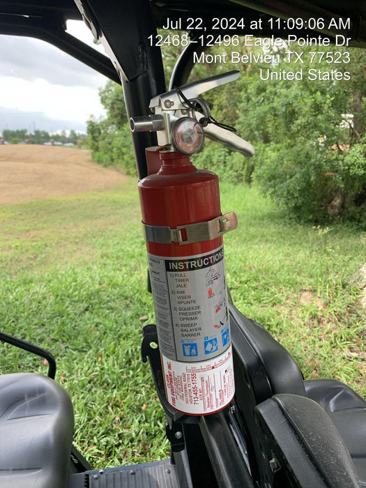 2021 Kubota RTV-X1140W-H Plastic Canopy, Windshield Acrylic Clear, LED Strobe Light, Wire Harness Kit, Back up Alarm