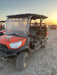 2021 Kubota RTV-X1140W-H Plastic Canopy, Windshield Acrylic Clear, LED Strobe Light, Wire Harness Kit, Back up Alarm
