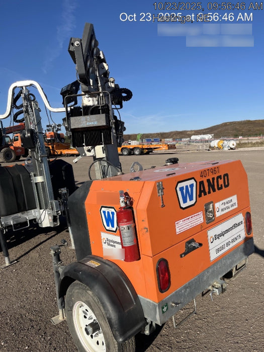 2024 Wanco WLTT-4MM4K Diesel, Deep Sea Controller, Shore Power Plug, Auto Start, (4) 350W LED Floodlights, 4kW Generator, 60 Gal Fuel Tank, 2" Ball, T3