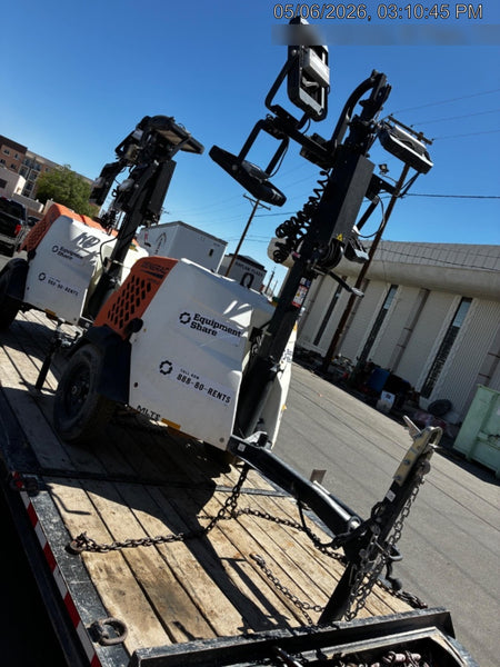 2024 Generac MLT2 Diesel, Flex Switch 120V Input, Powerzone Controller, 
(4) 320W LED Lights, 4kW Generator, 39.9 Gal Fuel Tank, 2" Ball, T3