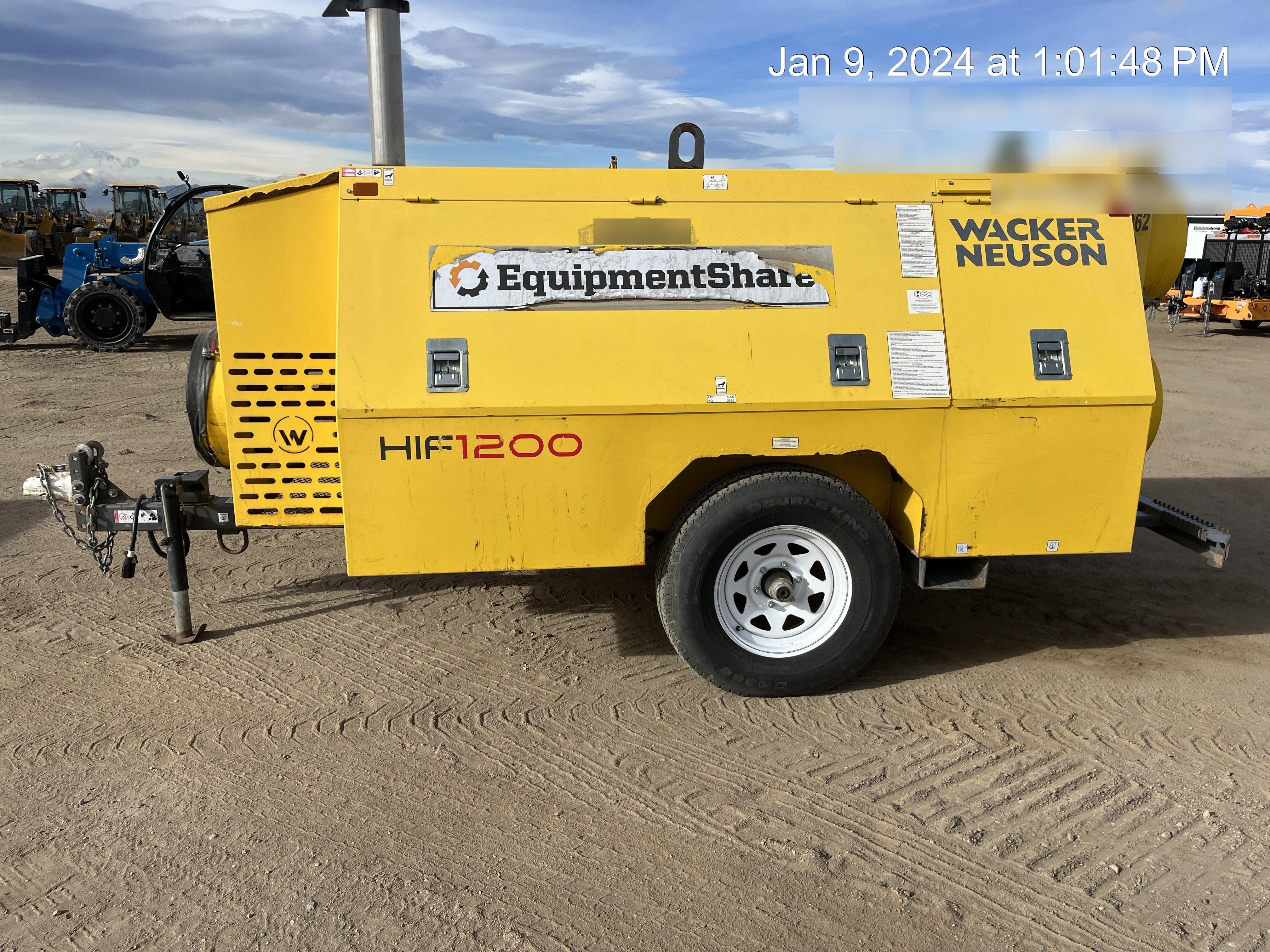 2019 WACKER NEUSON HIF 1200