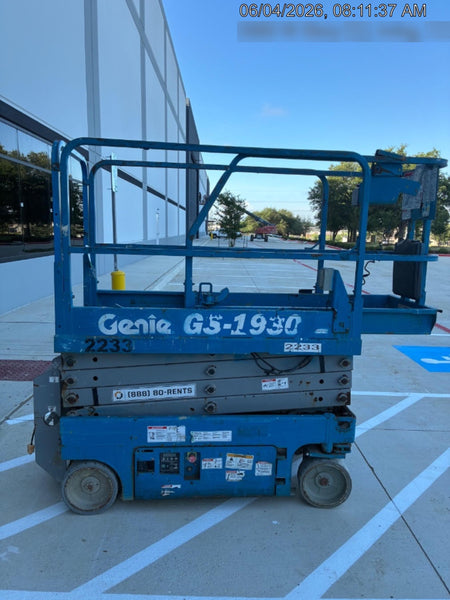 2016 Genie GS-1930 Genie GS1930 Scissor Lift