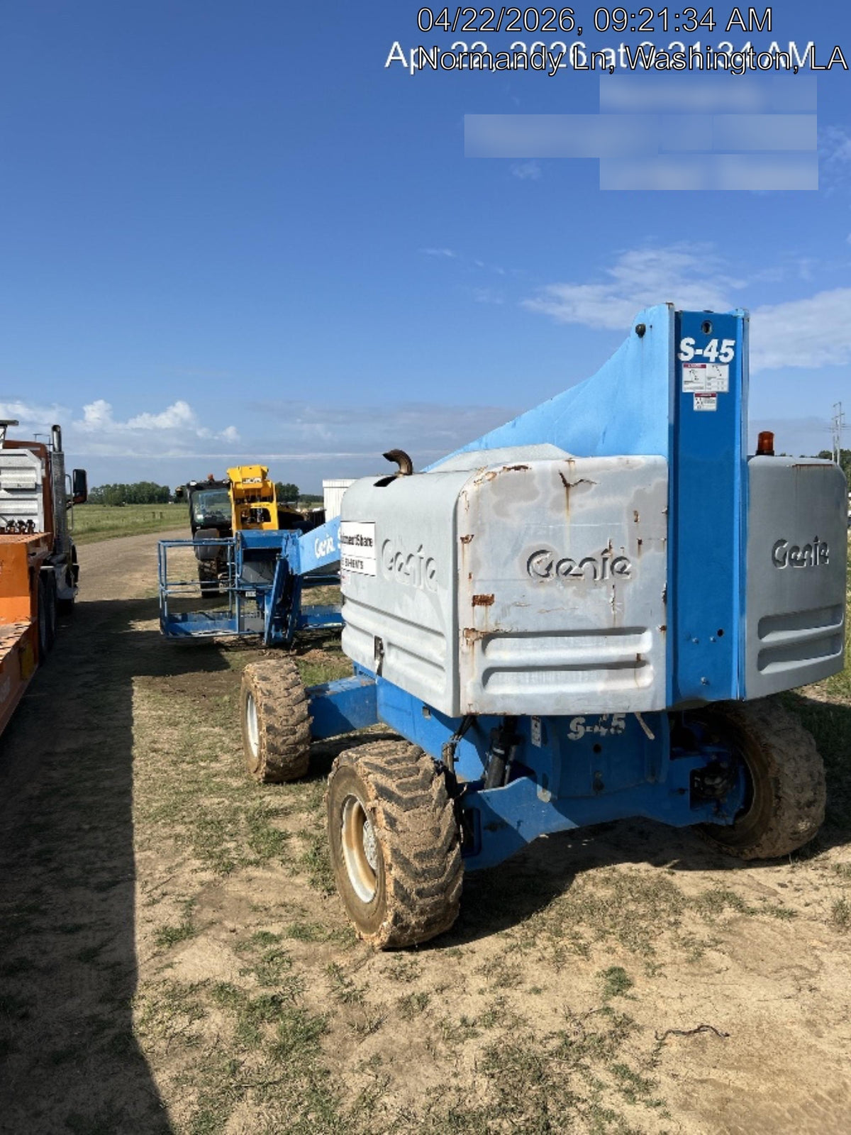 2016 GENIE S-45