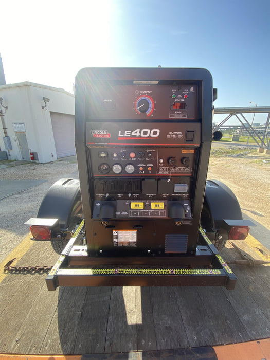 2024 Lincoln Electric LE400 Kubota V1505, Trlr, Cable Rack, Light Kit, ES Decals, T3