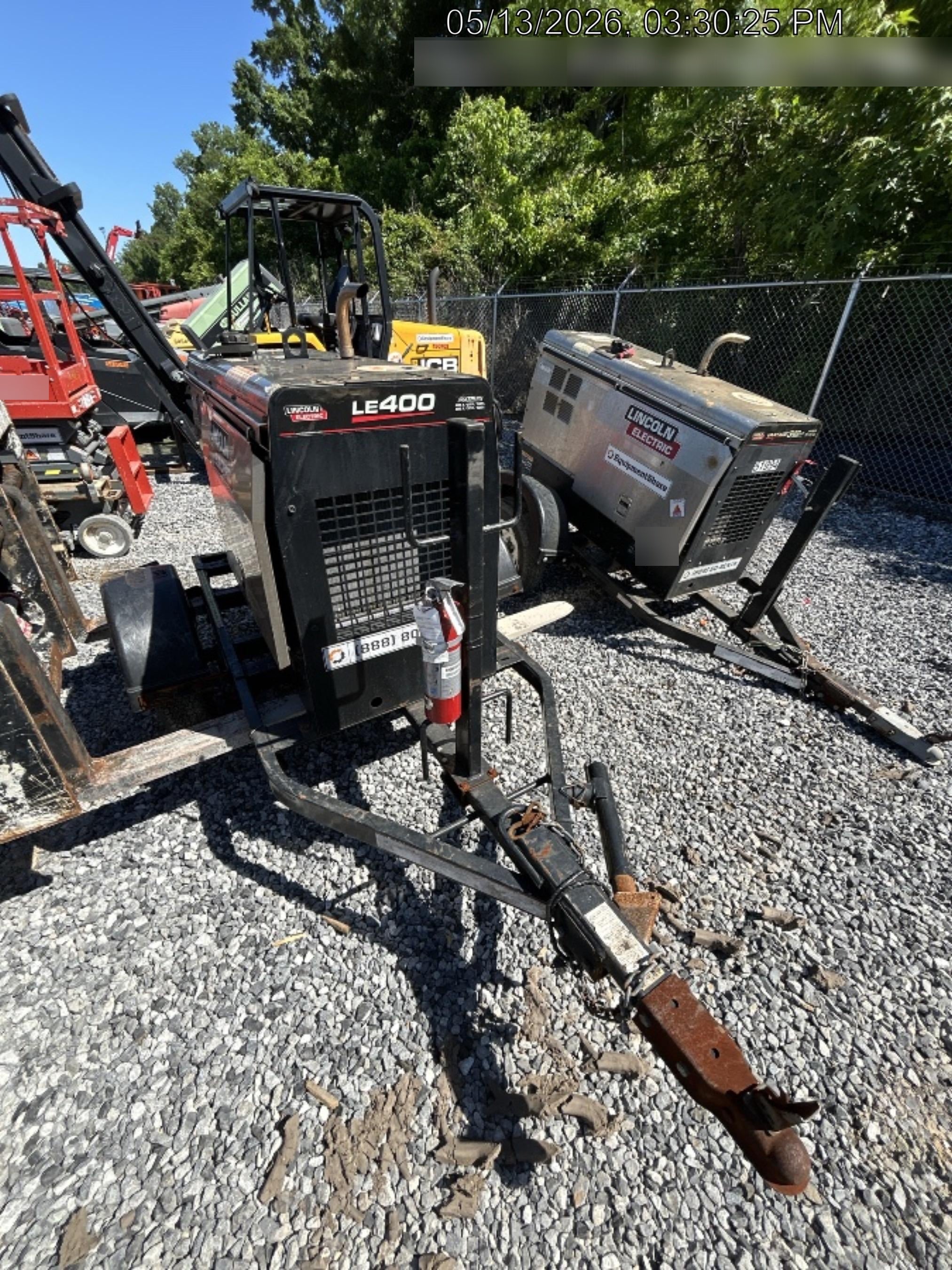 2024 Lincoln Electric LE400 Kubota V1505, Trlr, Cable Rack, Light Kit, ES Decals, T3