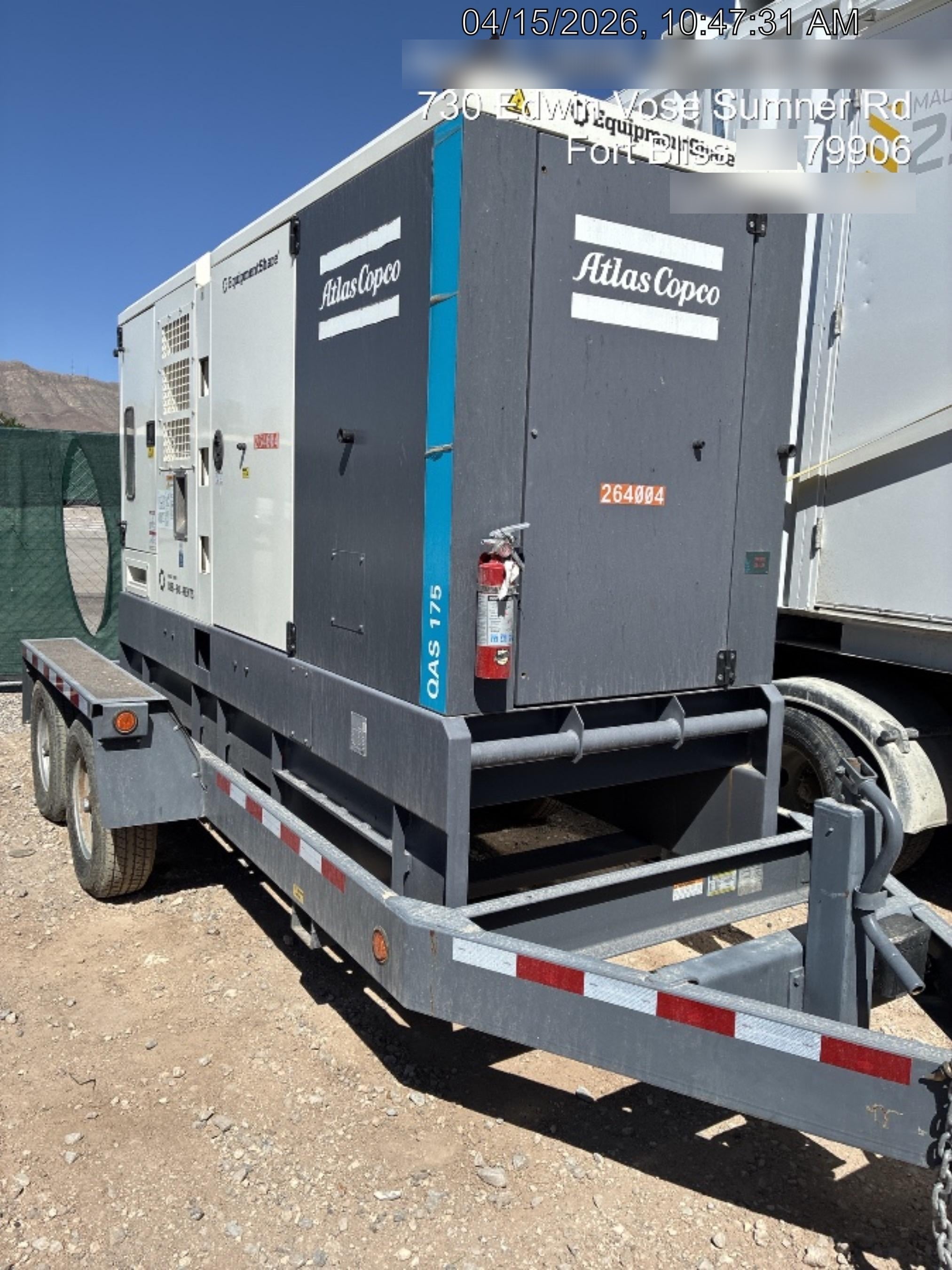 2022 ATLAS COPCO QAS 175
