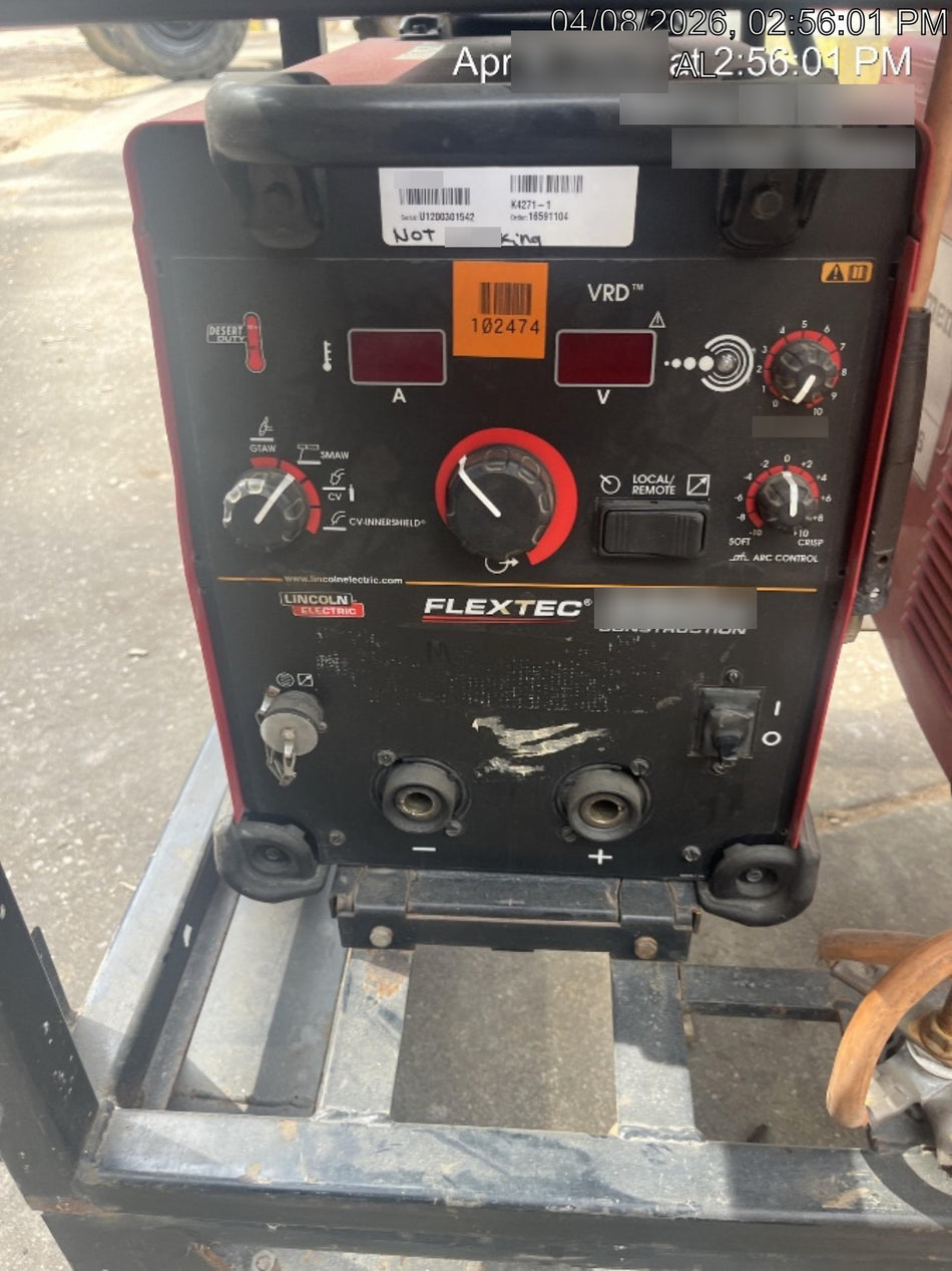 2020 LINCOLN ELECTRIC FLEXTEC 350X