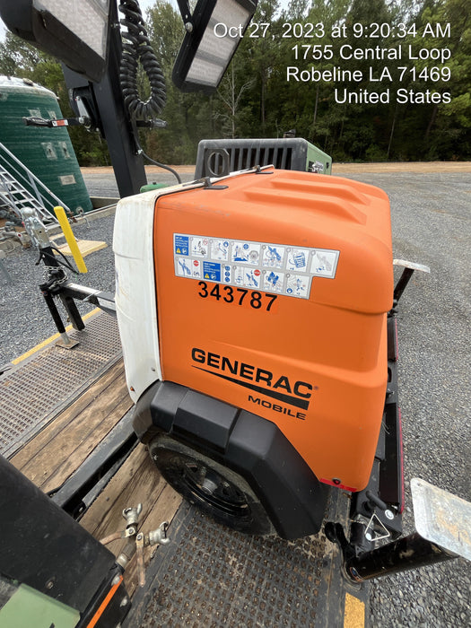 2023 Generac MLT2 Diesel, Flex Switch 120V Input, Powerzone Controller, (4) 320W LED Lights, 4kW Generator, 39.9 Gal Fuel Tank, 2" Ball, T3