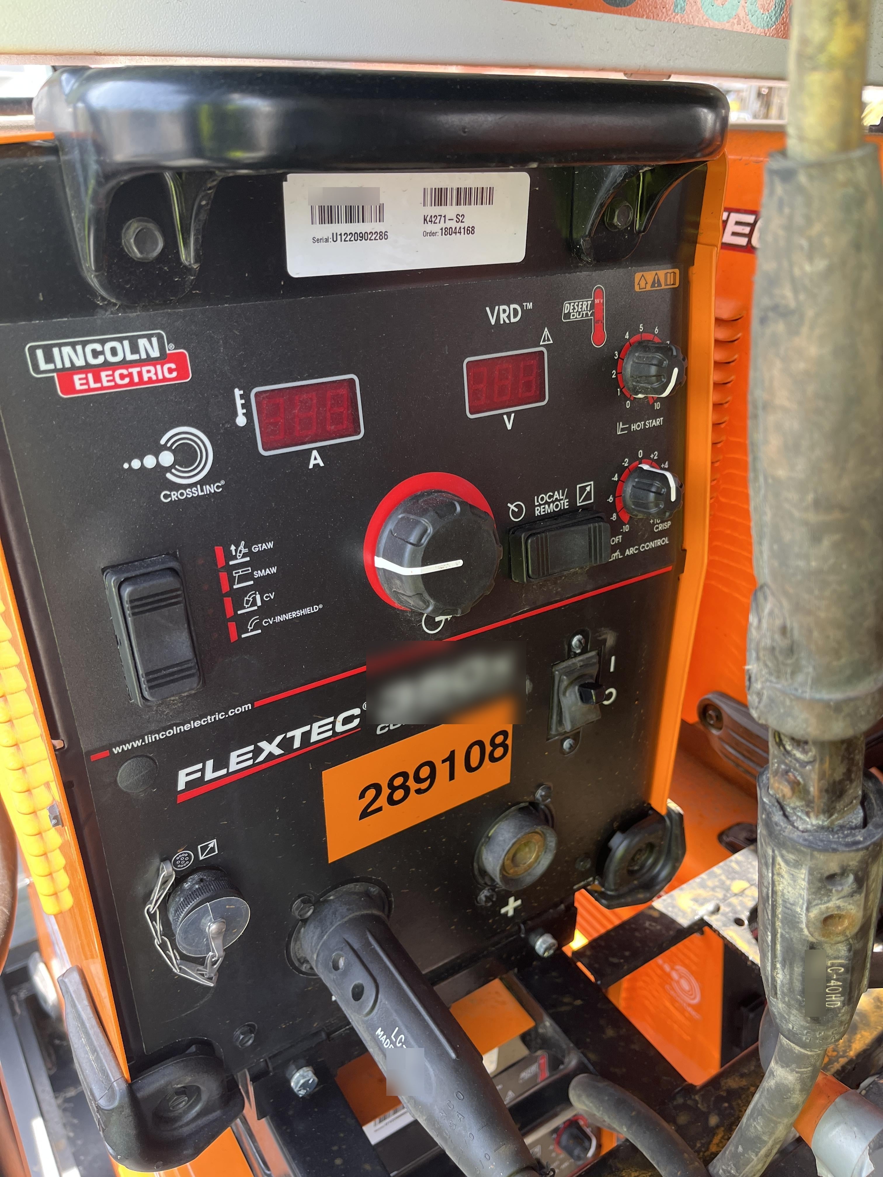 2022 LINCOLN ELECTRIC FLEXTEC 350X
