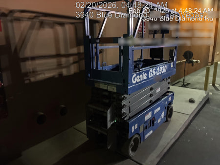 2019 Genie GS-1930 Half Height Swing Gate, 800W Inverter