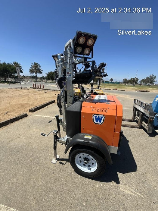 2024 Wanco WLTT-4MM4K Diesel, Deep Sea Controller, Shore Power Plug, Auto Start, (4) 350W LED Floodlights, 4kW Generator, 60 Gal Fuel Tank, 2" Ball, T3