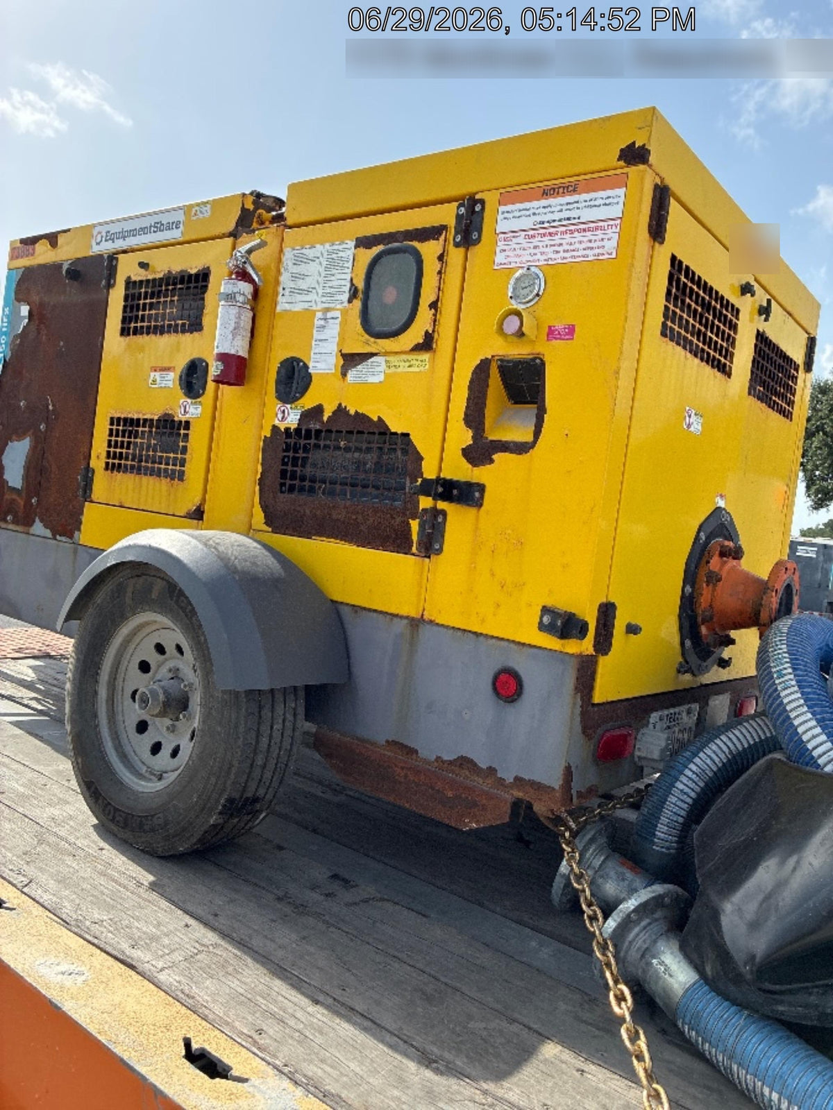 2020 ATLAS COPCO PAS 150 HF CS Enclosed