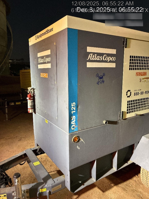 2022 ATLAS COPCO QAS 125