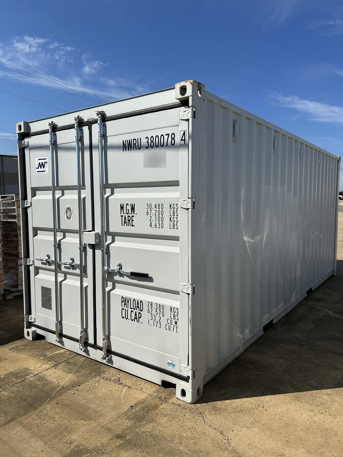 2025 CONEX Storage Container 8'x8'x20'