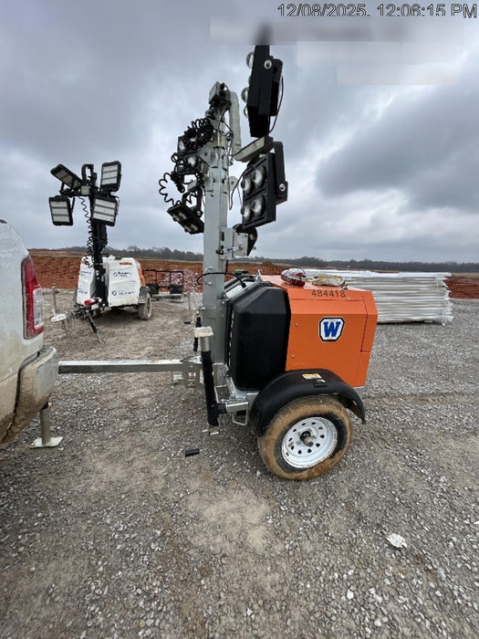 2024 Wanco WLTT-4MM4K Diesel, Mitsubishi L2E, 9.0HP @1800 rpm, Deep Sea Controller, Shore Power Plug, Auto Start, (4) 350W LED Floodlights, 4kW Generator, 60 Gal Fuel Tank, 2" Ball, T3