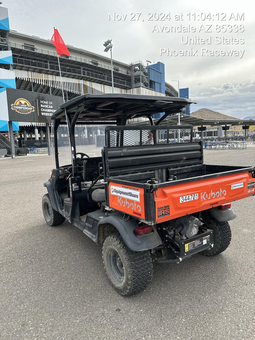 2023 Kubota RTV-X1140W-H 4WD, LED Strobe, Windshield Acrylic Clear, Plastic Canopy, Wire Harness Kit, Backup Alarm