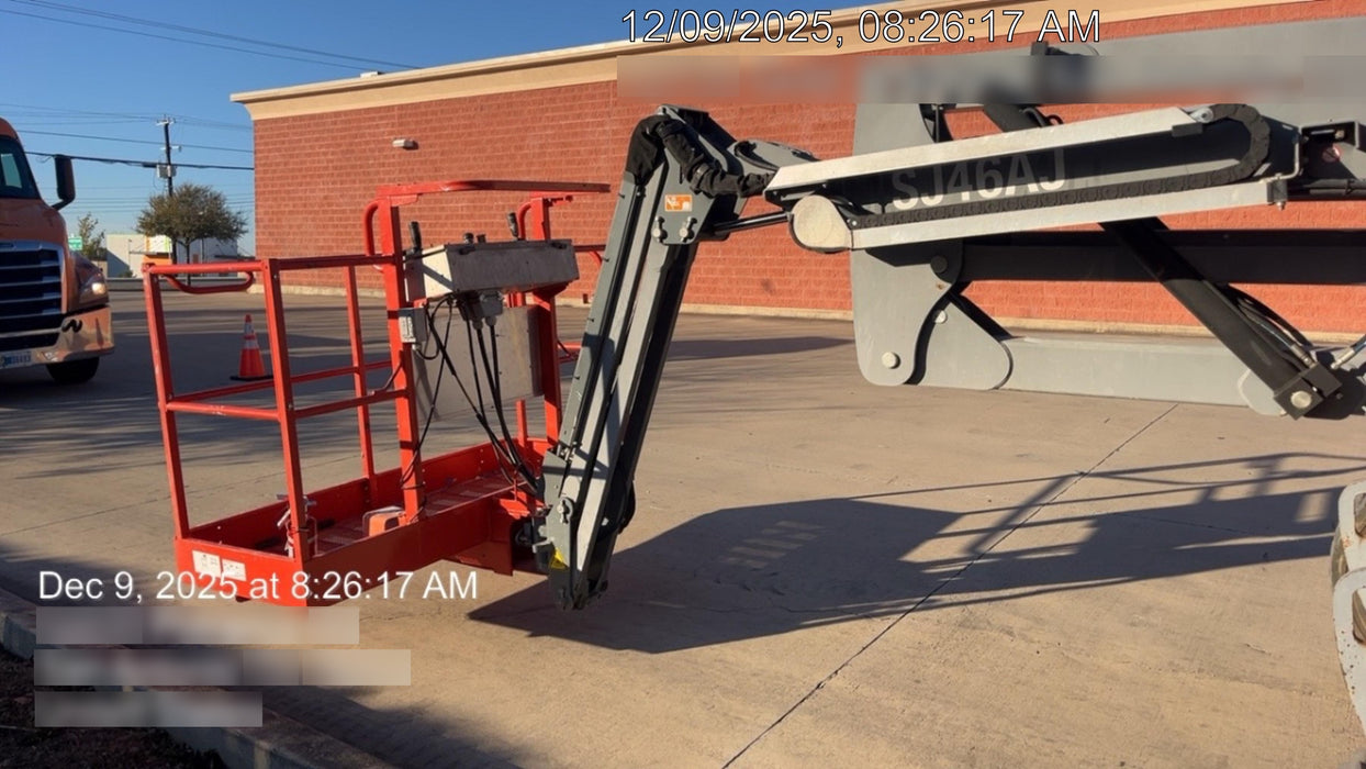 2017 Skyjack SJ46 AJ Skyjack 46AJ, Diesel Engine, Foam Filled Tires, 30x72" Platform, Extended Warranty 5yr/5k hr