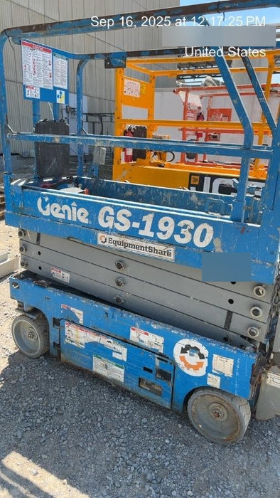 2018 Genie GS-1930 Genie GS-1930 w/Fixed Rail, Chain Entry