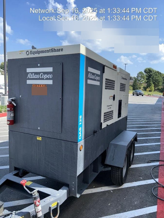 2024 ATLAS COPCO QAS 125