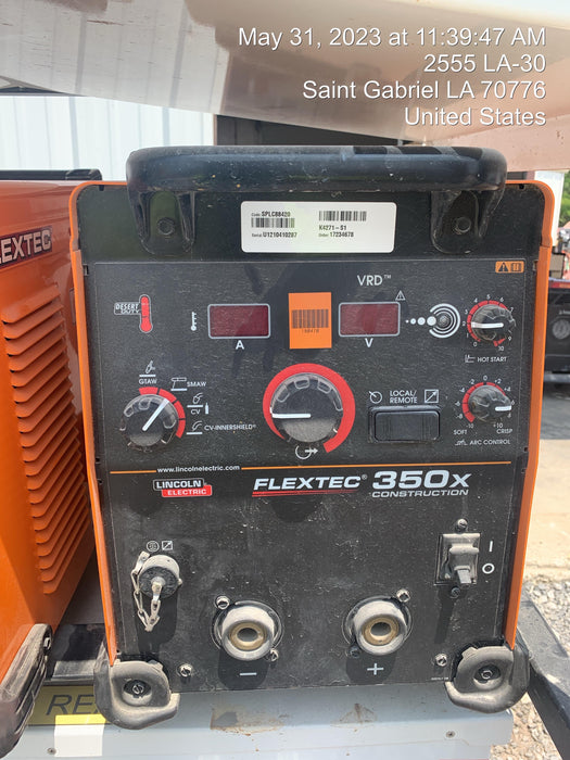 2021 LINCOLN ELECTRIC FLEXTEC 350X