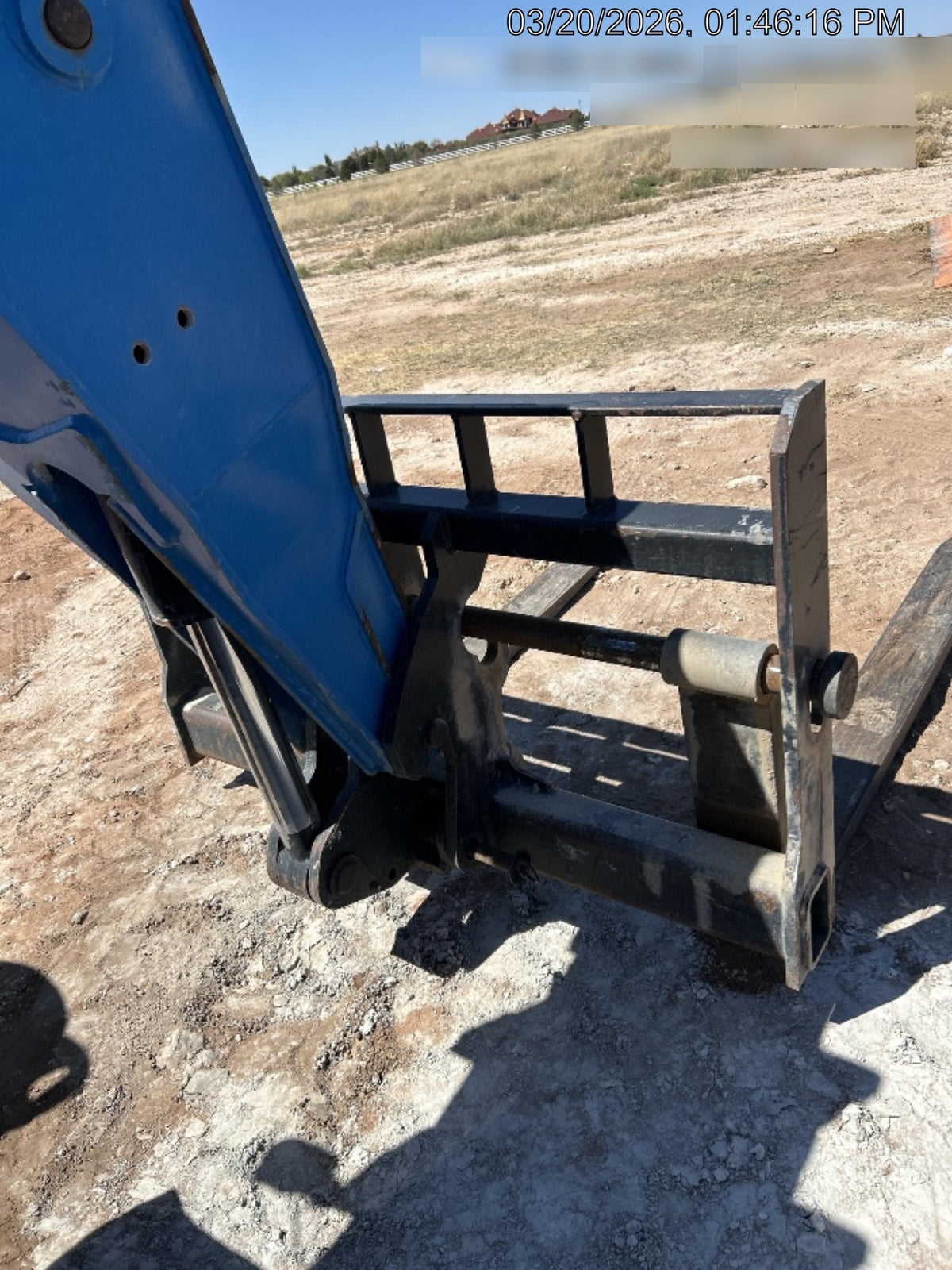 2017 Genie GTH-844 Genie GTH844, 60" Carriage, Solid Tires