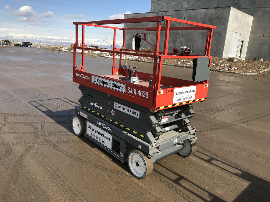 2019 Skyjack SJIII-4626 Standard Options, Trojan Batteries