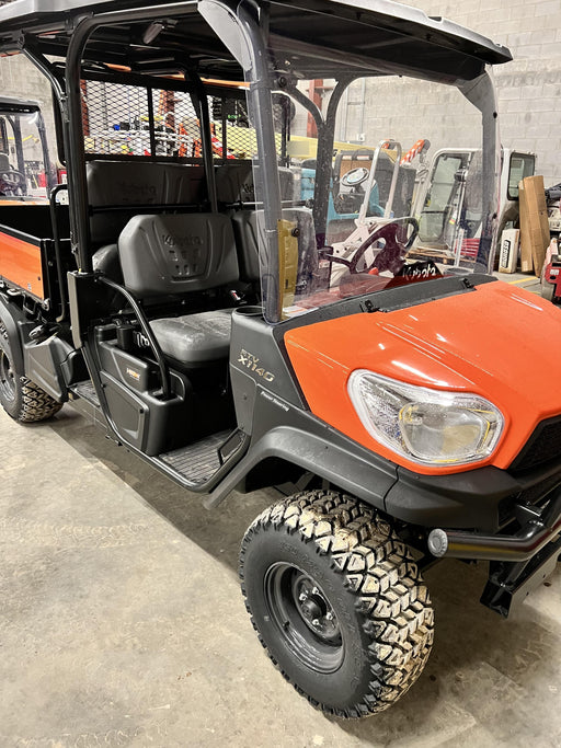 2022 Kubota RTV-X1140W-H Plastic Canopy, Windshield Acrylic Clear, LED Strobe Light, Wire Harness Kit, Back up Alarm