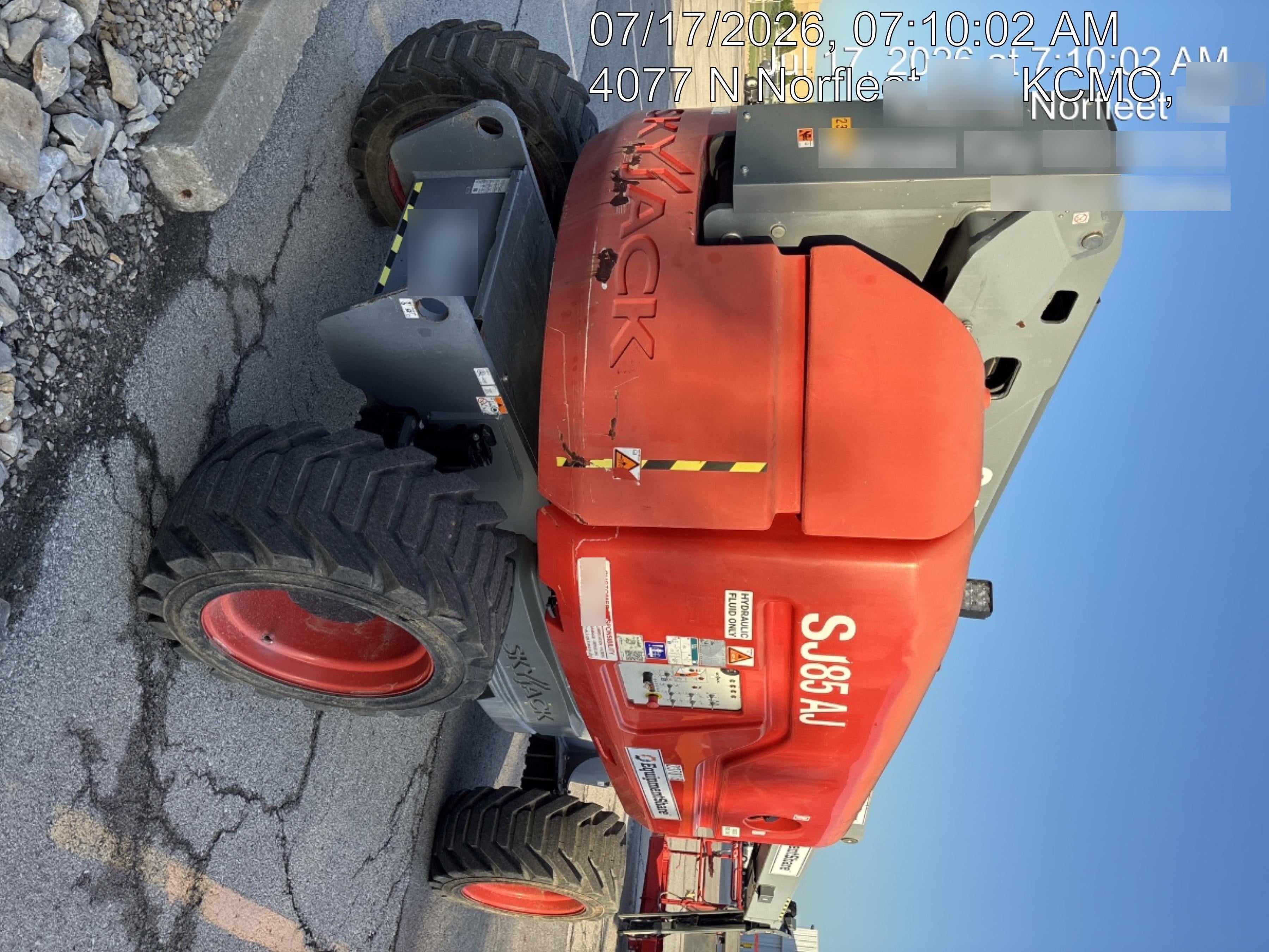 2022 SKYJACK SJ85 AJ