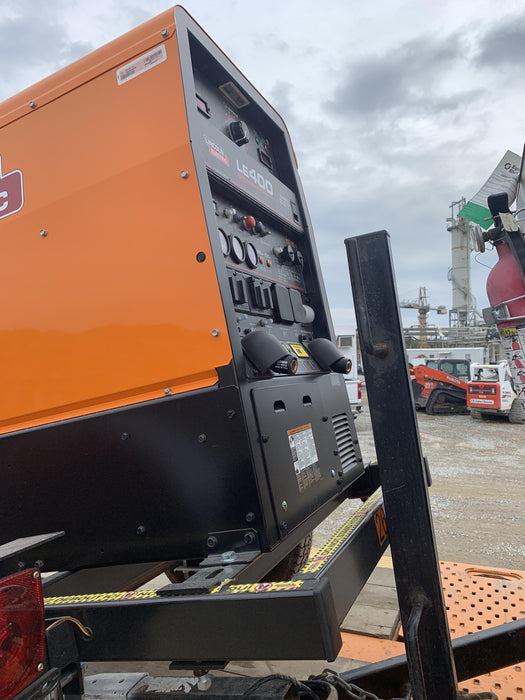 2022 Lincoln Electric LE400 Kubota V1505, Trlr, Cable Rack, Light Kit, ES Decals, T3