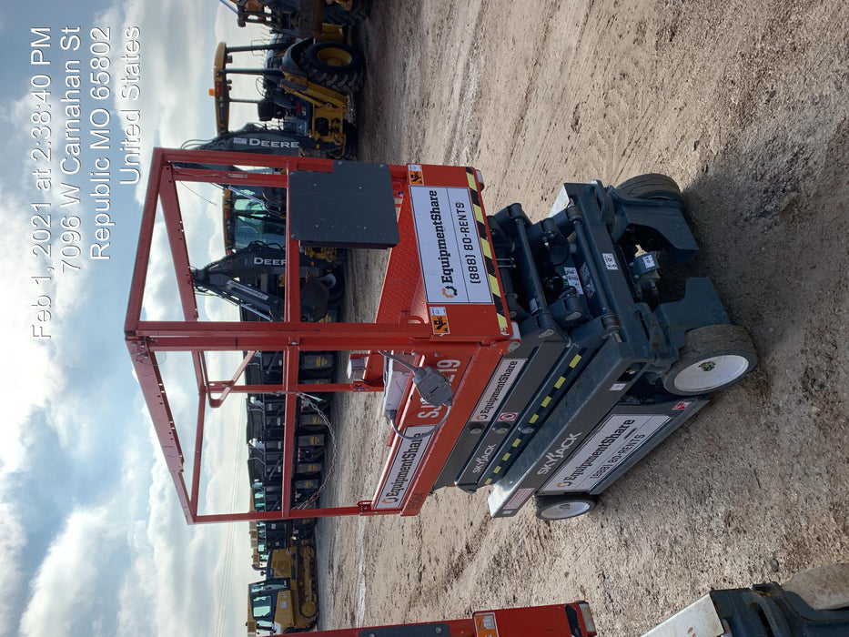 2019 Skyjack SJIII-3219 Standard w/Trojan Batteries