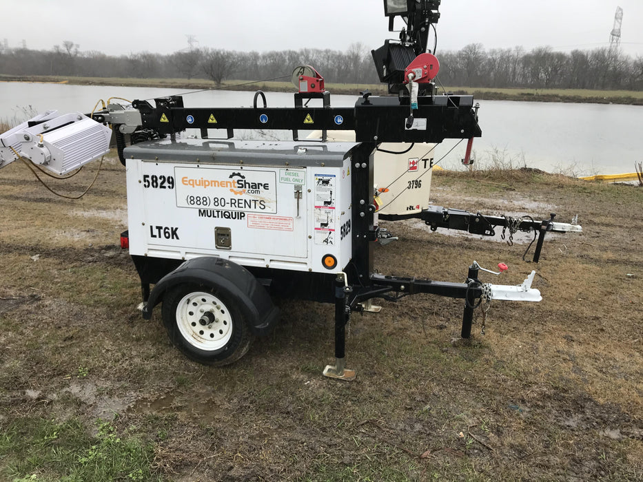 2017 Multiquip LT6K` MultiQuip LT6KV Towable Light Tower