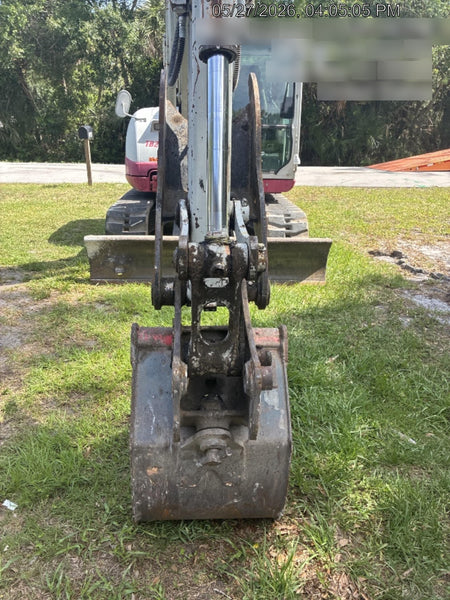 2019 Takeuchi TB290 Cab, AC, Rubber Tracks, Dozer Blade, Travel Alarm, Control Pattern Change Valve, Auxiliary Hydraulics w/18" Quick Coupler Bucket with teeth, 6.2 cu. ft. capacity/24" Quick Coupler Bucket with teeth, 8.6 cu. ft. capacity/36" Quick Coupler Bucket with teeth, 13.4 cu. ft. capacity, Quick Coupler, Hydraulic Thumb Installed
