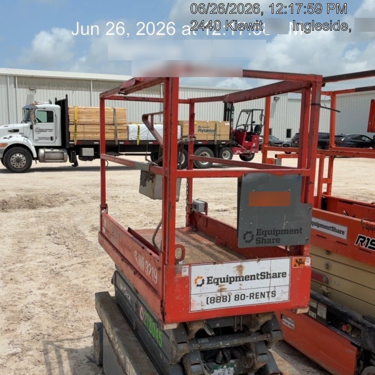 2019 Skyjack SJIII-3219 Standard Options