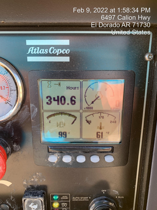 2021 ATLAS COPCO PAS 100 HF CS Enclosed