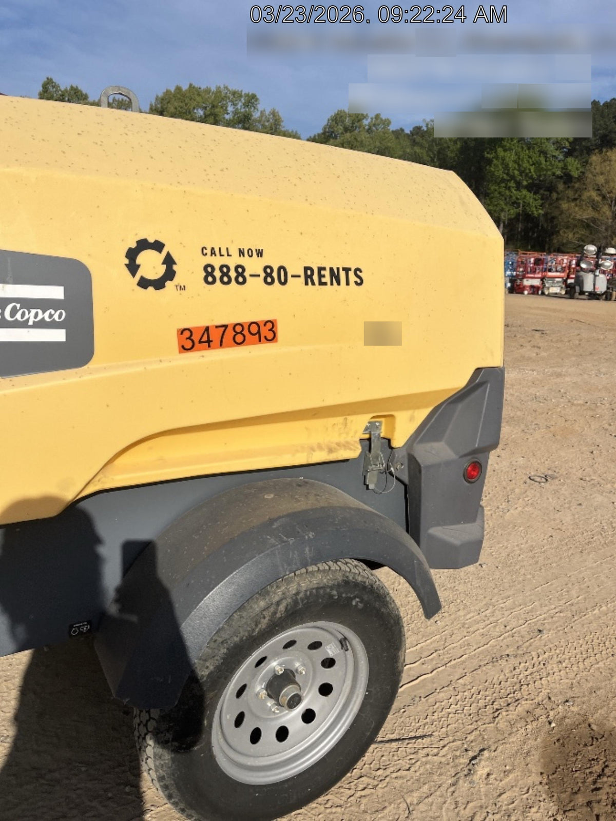 2023 ATLAS COPCO XAS188 CWK
