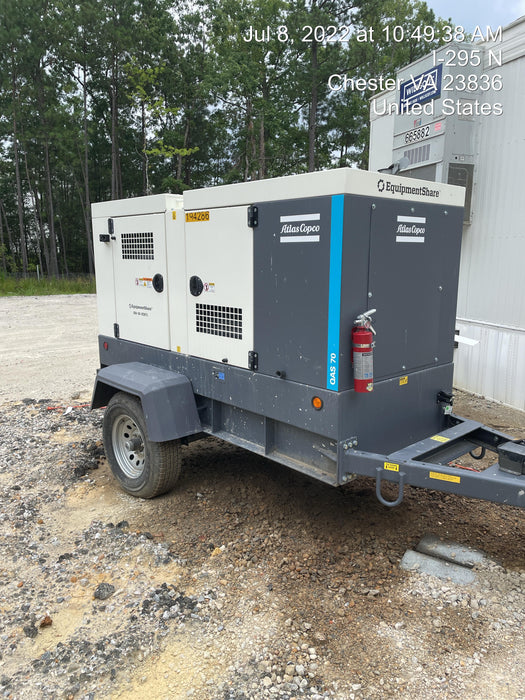 2021 ATLAS COPCO QAS 70