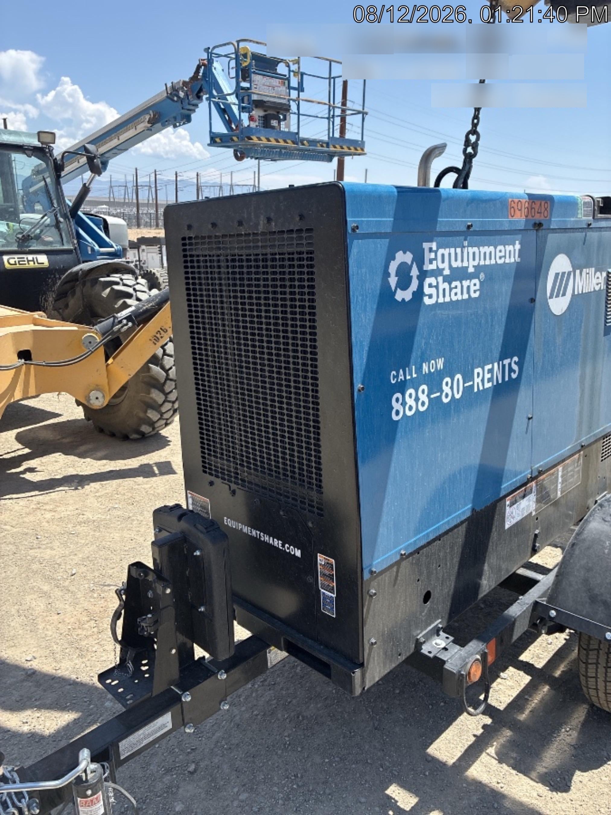 2026 MILLER ELECTRIC BIG BLUE 500