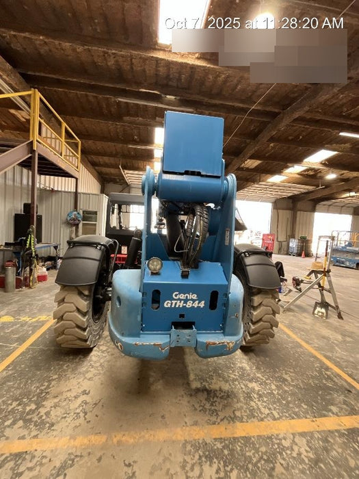 2018 Genie GTH-844 Genie GTH-844 w/Open ROPS, Solid Tires, beacon/work lights, 60" carriage/forks