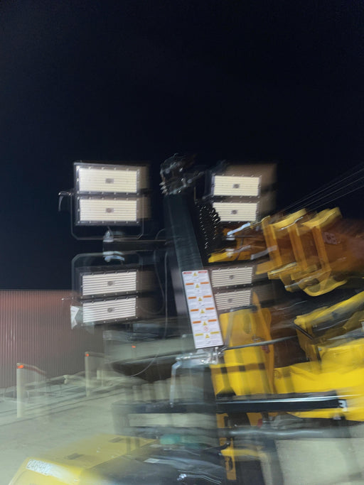 2022 Allmand NLV3GR (4) LED Light Fixture 350W, 23' Vertical Mast, 3kW Prime, Towable, ES Decals, T3