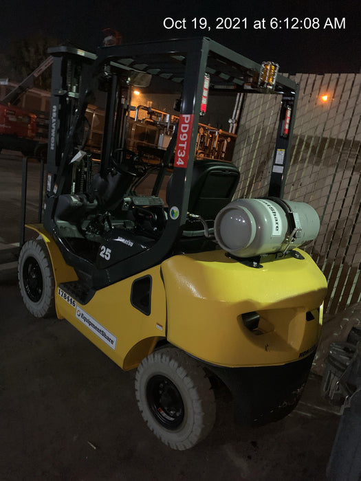 2021 KOMATSU FG25T-16 LP-Scale System