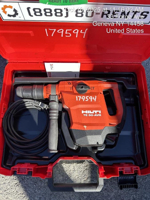 2021 HILTI TE 50-AVR