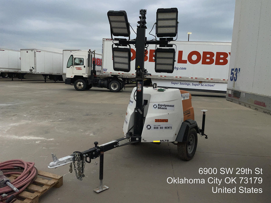 2023 Generac MLT2 Diesel, Flex Switch 120V Input, Powerzone Controller, (4) 320W LED Lights, 4kW Generator, 39.9 Gal Fuel Tank, 2" Ball, T3