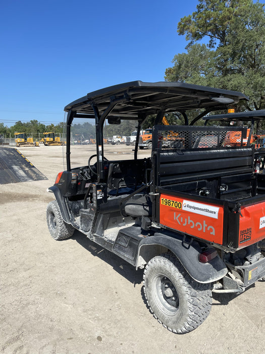 2022 Kubota RTV-X1140W-H Plastic Canopy, Windshield Acrylic Clear, LED Strobe Light, Wire Harness Kit, Back up Alarm