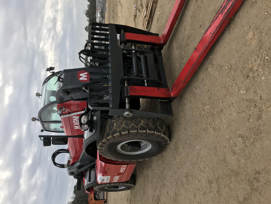 2019 Magni HTH 20.10 Two LED lights on cab - front, Four LED lights on cab - rear, Two LED lights on the boom, Camera on boom & back, Foam Filled Tires | Attachments: Forkcarriage 20 T with 96" forks & positioner w/Forkcarriage 20 T with 96" forks & positioner