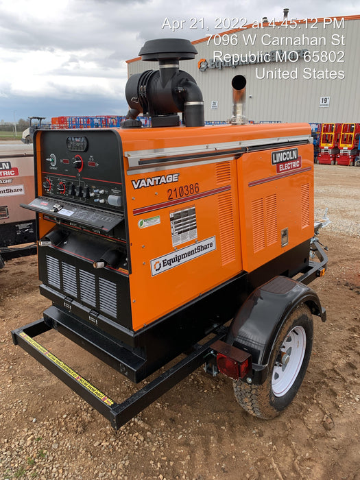 2022 Lincoln Electric Vantage 549X VANTAGE 549X READY-PAK 3