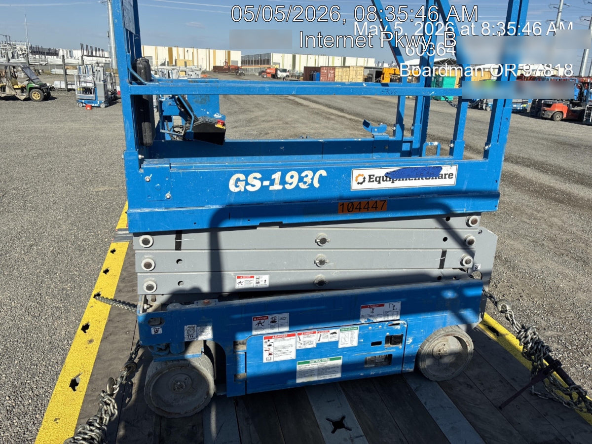 2020 Genie GS-1930 Standard Machine, 800W Inverter