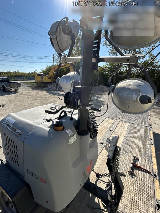 2019 Wacker Neuson LTV6L-MH Wacker Neuson LTV6L Mobile Light Tower w/Fuel Level Sensor Installed