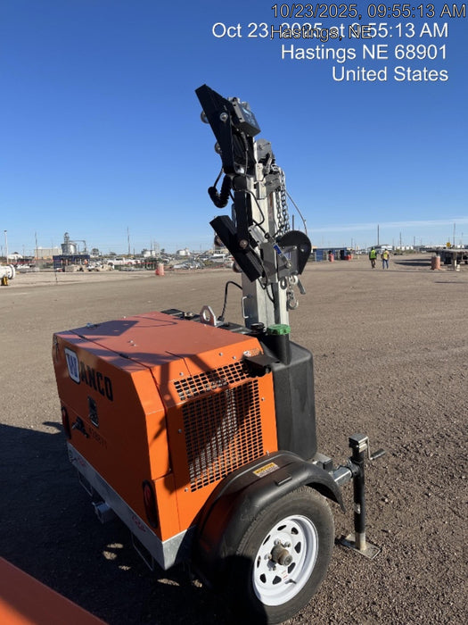 2024 Wanco WLTT-4MM4K Diesel, Deep Sea Controller, Shore Power Plug, Auto Start, (4) 350W LED Floodlights, 4kW Generator, 60 Gal Fuel Tank, 2" Ball, T3