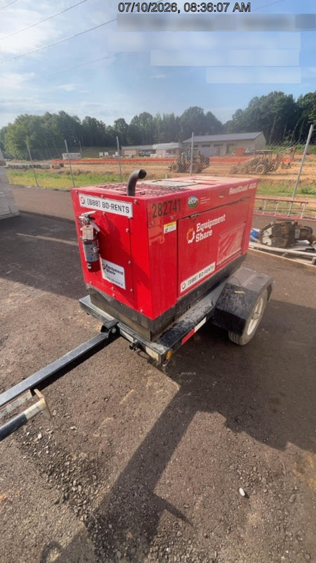 2022 Shindaiwa DGW400MDL Kubota D902 Engine, 23 HP, Dual Op Welder, Wire, Arc, Droop Stick, Tig, and CC Stick Functionality, Simulphase, 3 Phase and 1 Phase Gen Output, Single Axle NB Trlr, Slr Trckl Chrg 12V 12W, Fire Ext